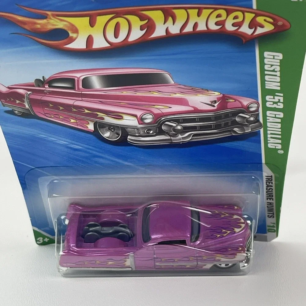 Hot Wheels 2010 Treasure Hunts Custom '53 Cadillac Purple Silver
